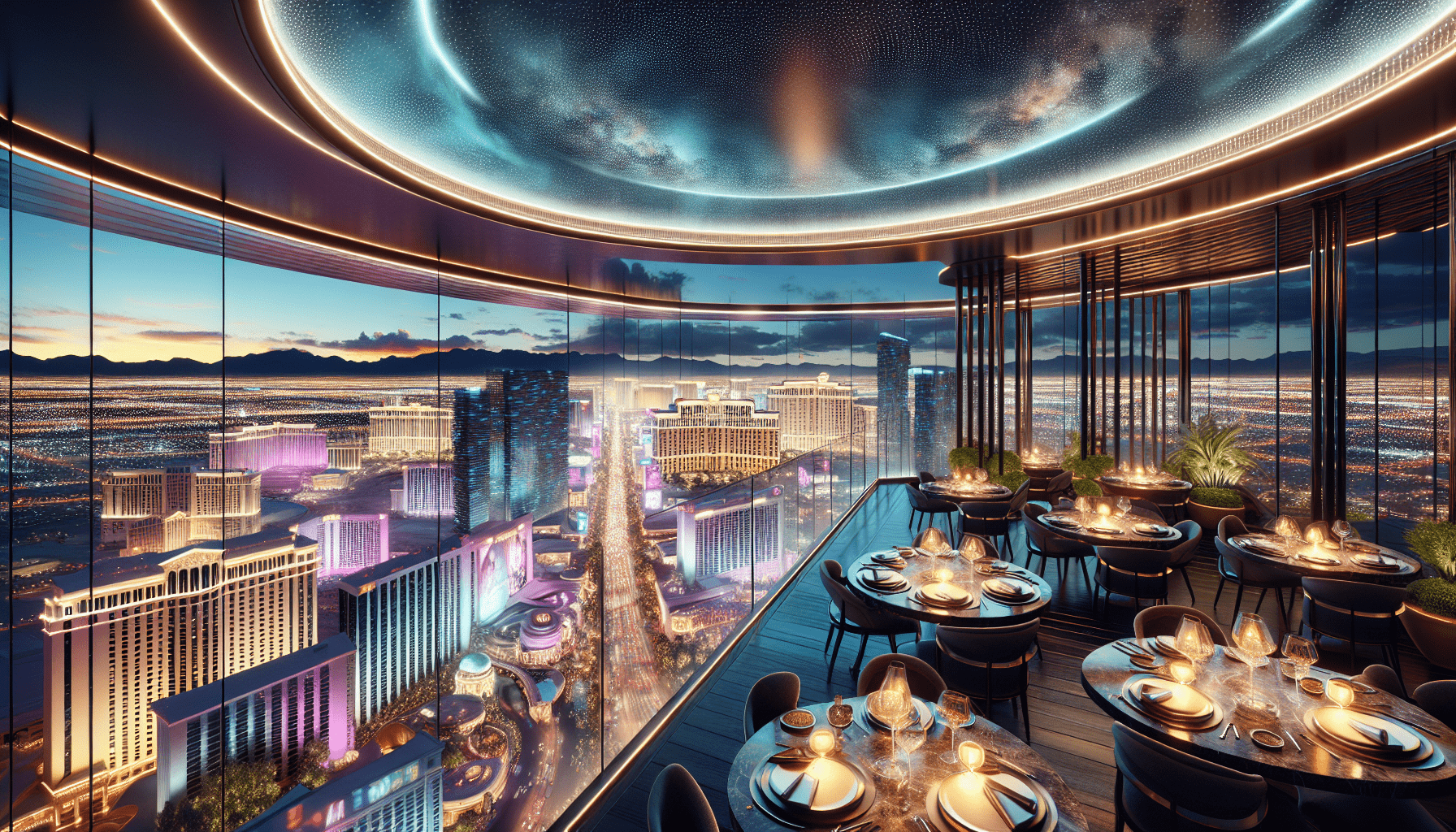 Can You Recommend Restaurants With Breathtaking Views In Las Vegas?